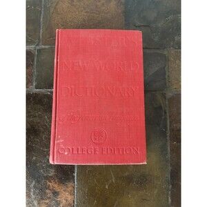 Webster's New World Dictionary Of American Language (1962, Hardcover) College Ed